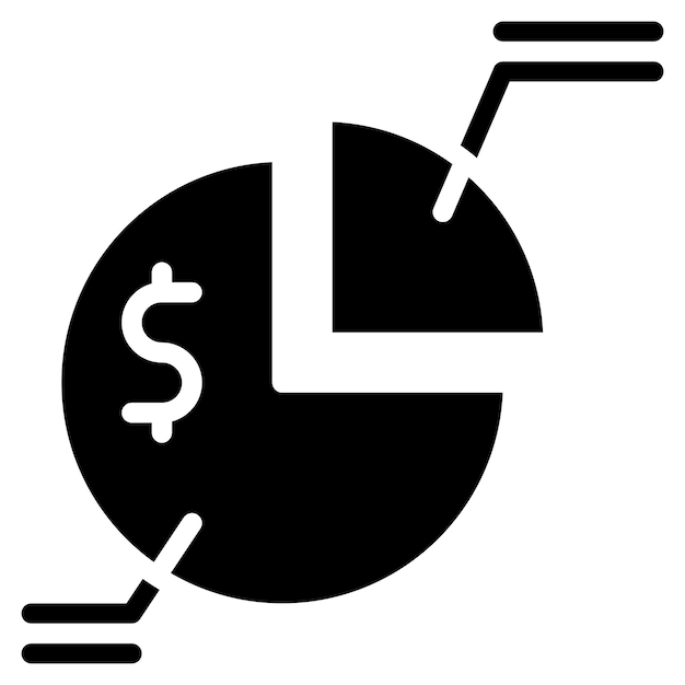 Pie Chart icon vector image Can be used for Business Performance