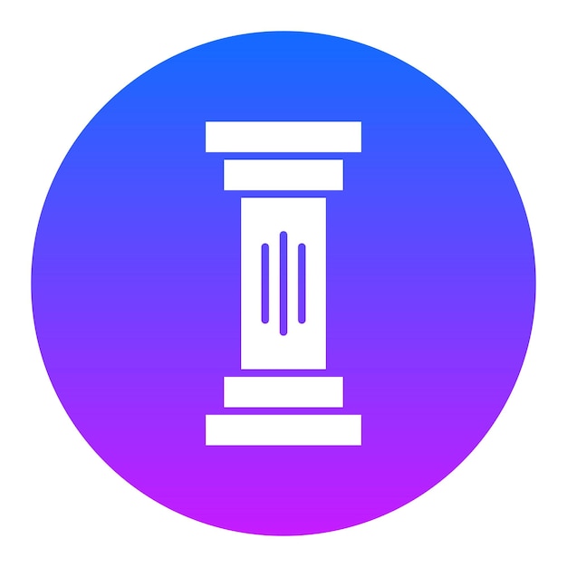 pillar vector illustration