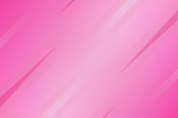 Pink abstract comic style with halftone background