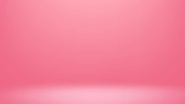 Pink gradient abstract background Studio background for pearl cosmetics