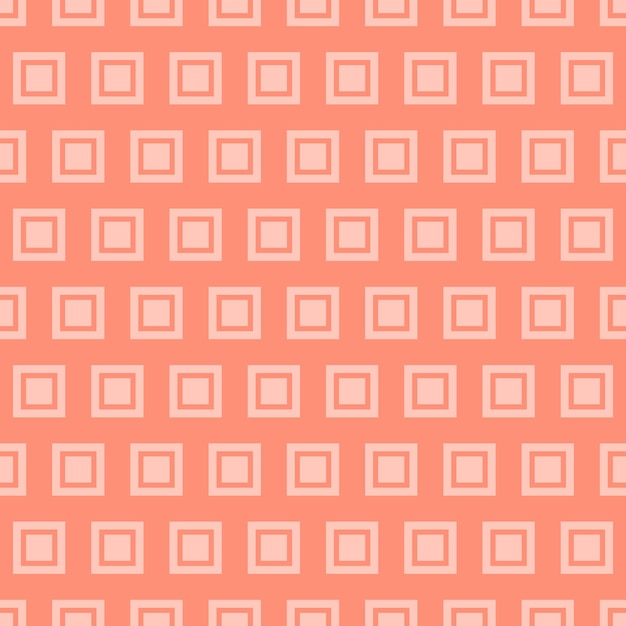Pink seamless pattern with pink squares