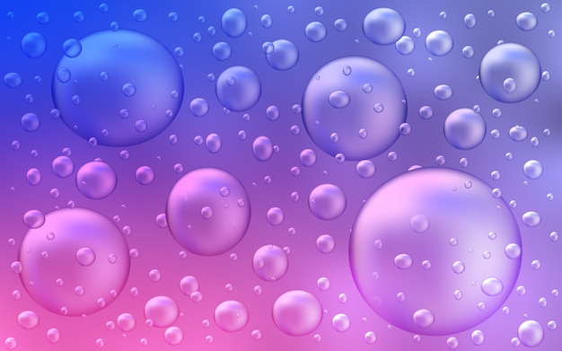 Pink vector layout with circle shapes