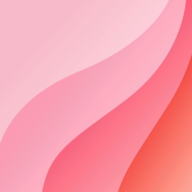 Pink wavy Abstract vector graphic background