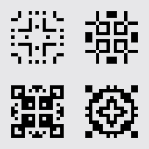 pixel art set tile abstract material pattern