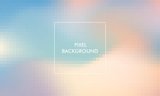 pixel background with full color
