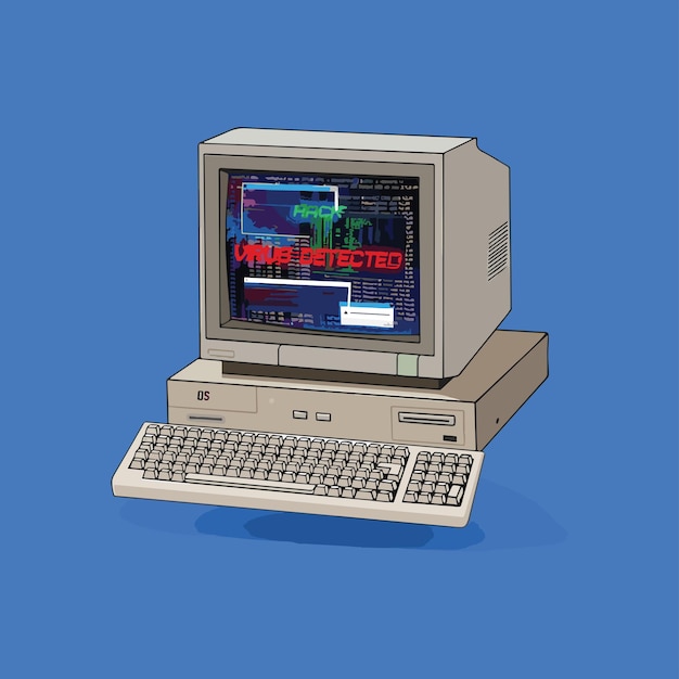 Pixel Computer Technology Logo template designs computer Service logo template designs Computer