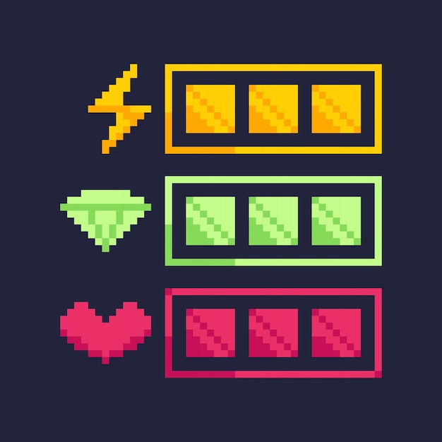 pixel progress bar 1