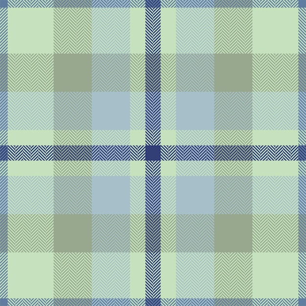 Plaid check pattern Seamless fabric texture Tartan textile print