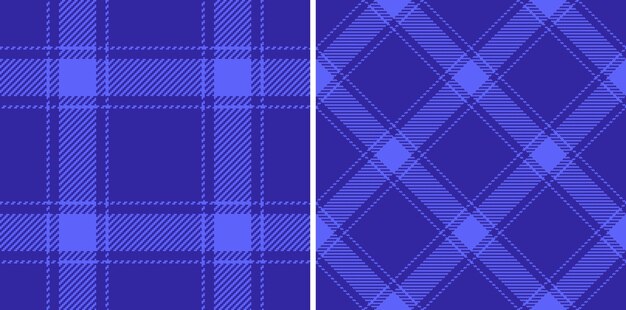 Plaid textile check Background pattern fabric Tartan seamless texture vector