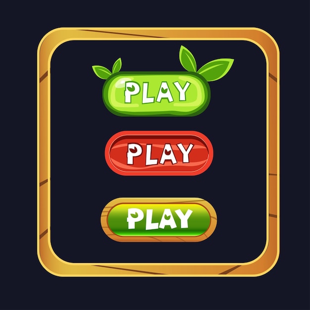 play buttons
