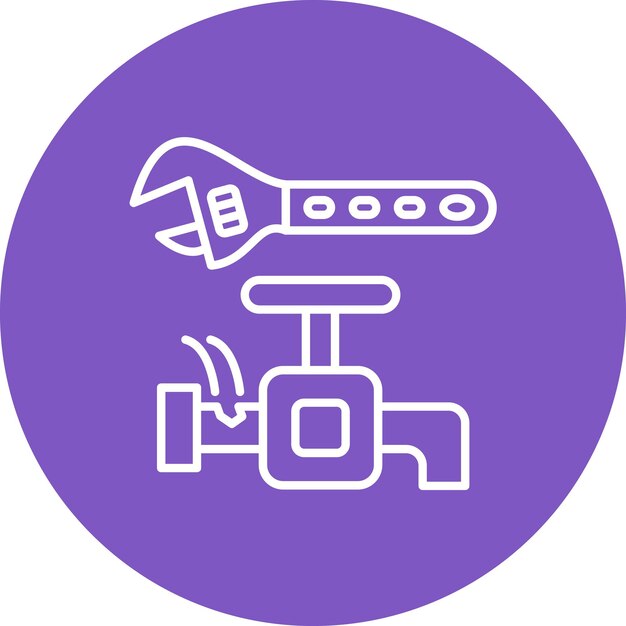 Plumbing icon vector image Can be used for Home Improvements