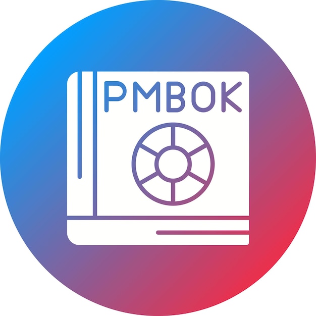 pmbok icon vector image can be used for project management