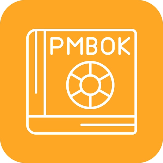 pmbok icon vector image can be used for project management