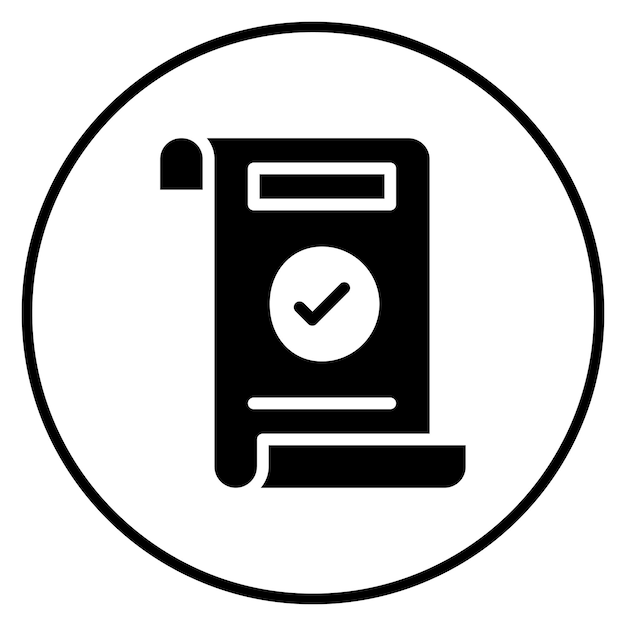 Policy vector icon illustration of Diplomacy iconset