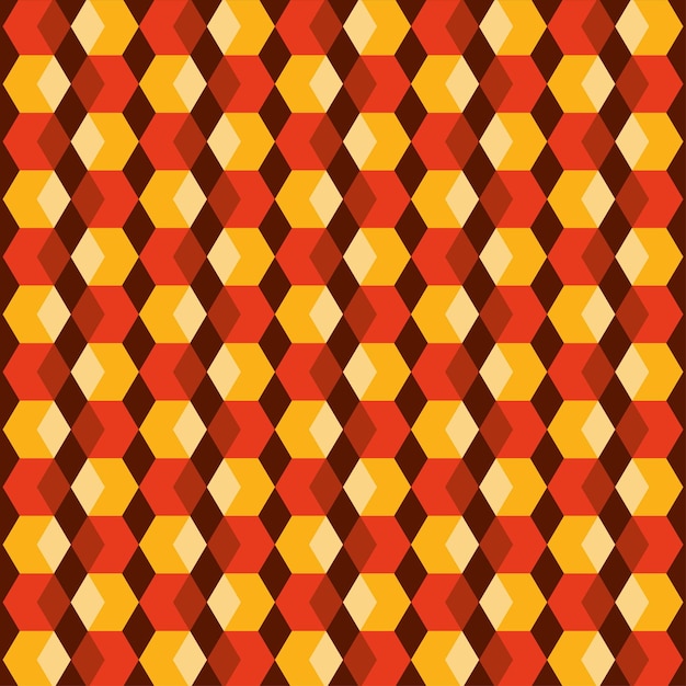 Polygonal abstract pattern
