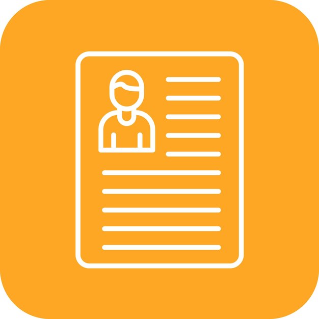portfolio icon vector image can be used for modelling agency