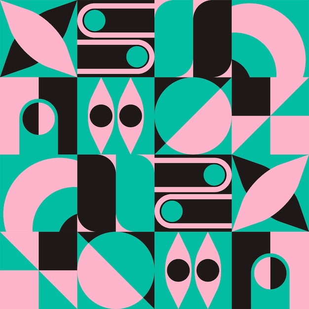 poster top bottom abstrack pattern