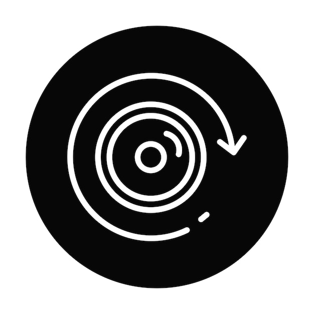 Potter Wheel Vector Illustration