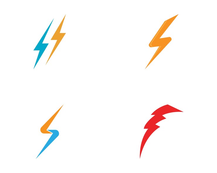 Vector power logos template