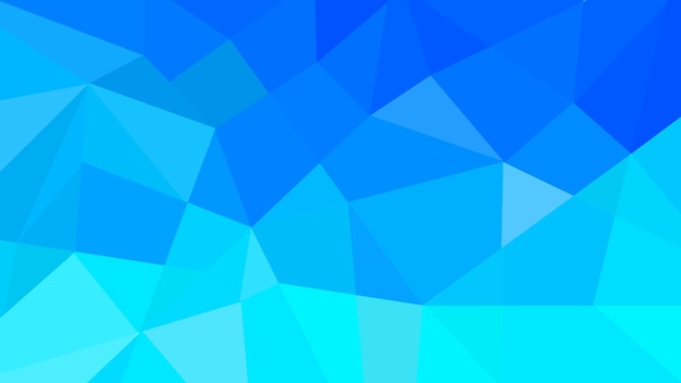 Premium blue polygonal geometric background vector illustration