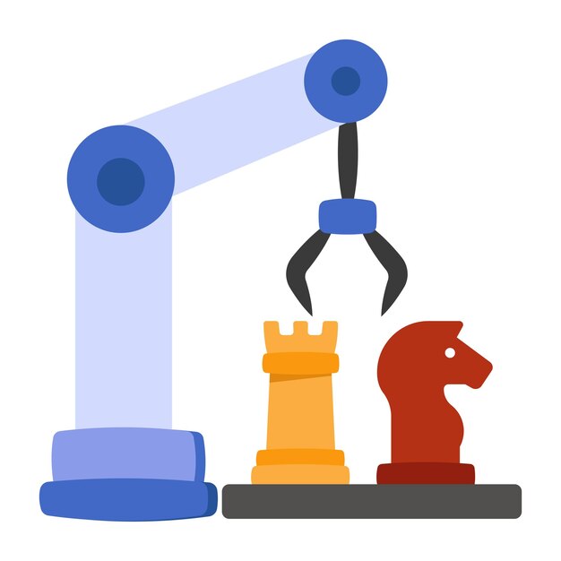 Premium download icon of robotic arm