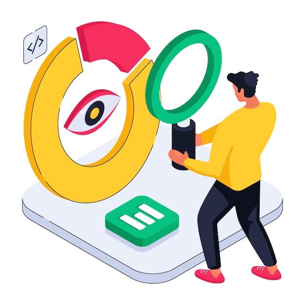 premium download illustration of data analysis