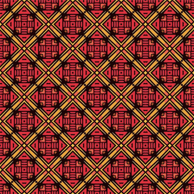 Premium seamless pattern design abstract style