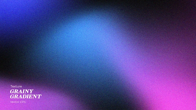 Premium wavy blend light blue pink green black gradient grainy noise texture vector