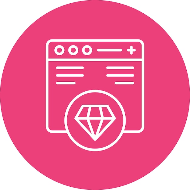 Premium Website icon vector image Can be used for Computer Programming