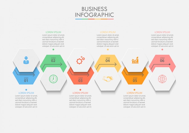 presentation business infographic template 