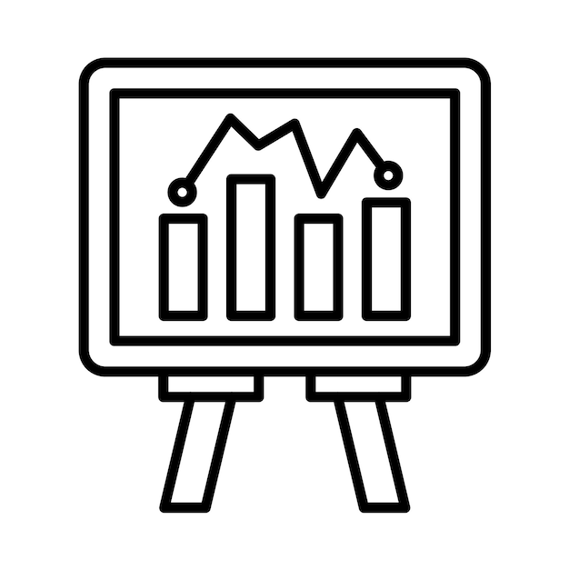 presentation line illustration