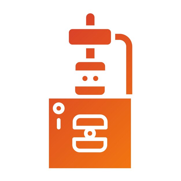 Pressure Machine Icon Style