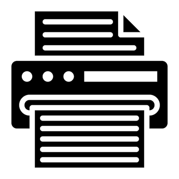 Print icon vector image Can be used for Printing