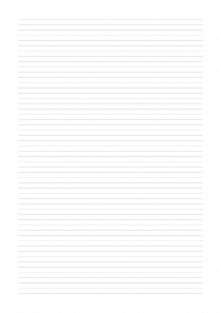 printable calligraphy guide paper. 65 degree guide sheets