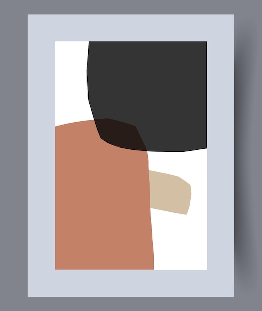 Printable wall art vector poster