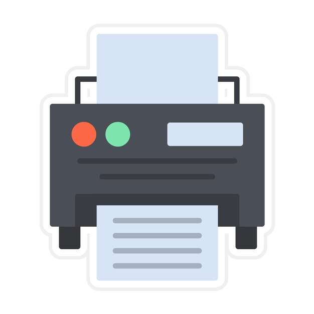 Printer vector icon Can be used for Communications iconset