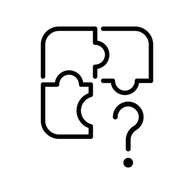 problem confusion icon