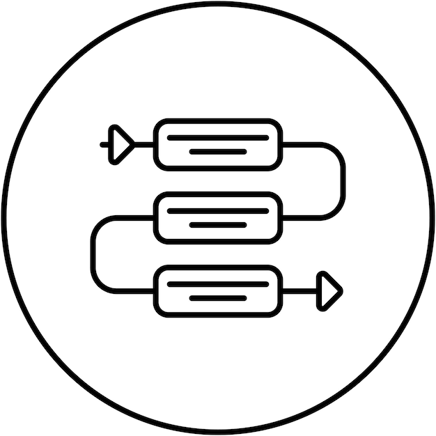 processing icon vector image can be used for gdpr