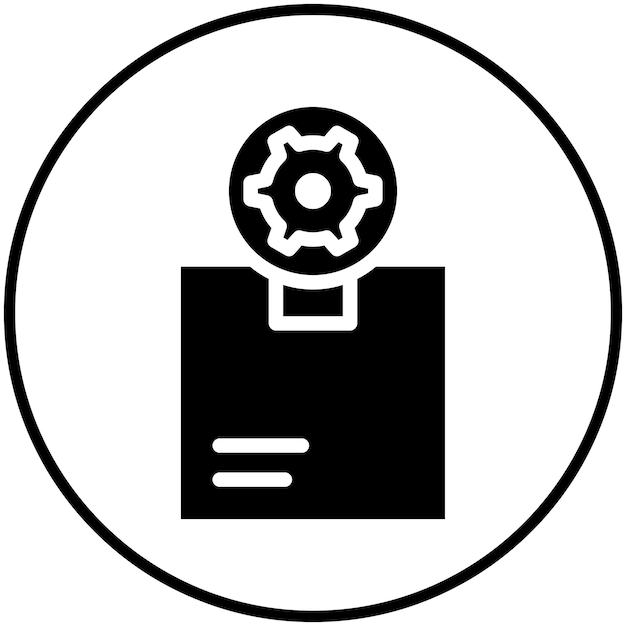 Product as a Service vector icon illustration of Gig Economy iconset