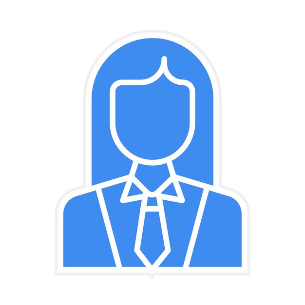 professional icon vector image can be used for women