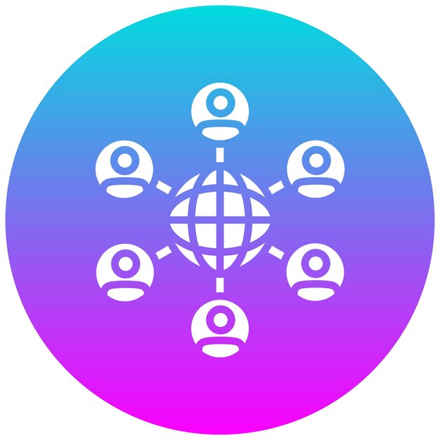 professional networking vector icon can be used for networking iconset