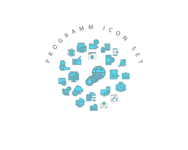 Program icon set design