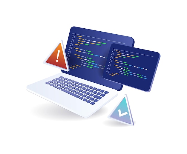 Program language data warning
