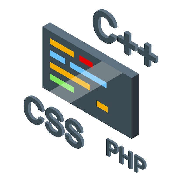 programming code developing with css php c plus plus languages