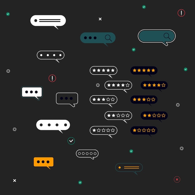 Programming coding icon set. Software development icon collection. Programmer and developer symbol