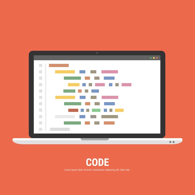 programming development concept. 