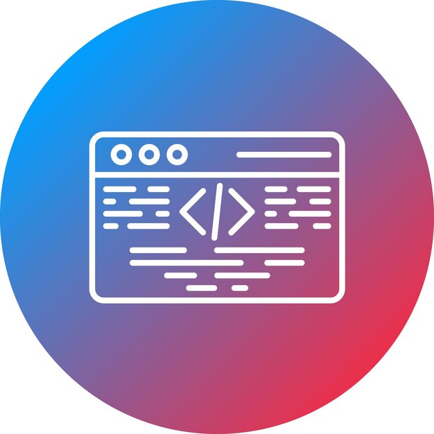 Programming Language icon vector image Can be used for Big Data