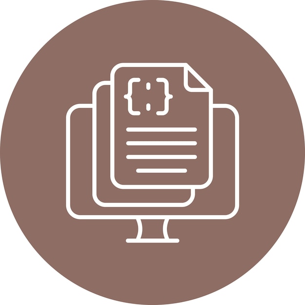 Programming Notes icon vector image Can be used for Computer Programming