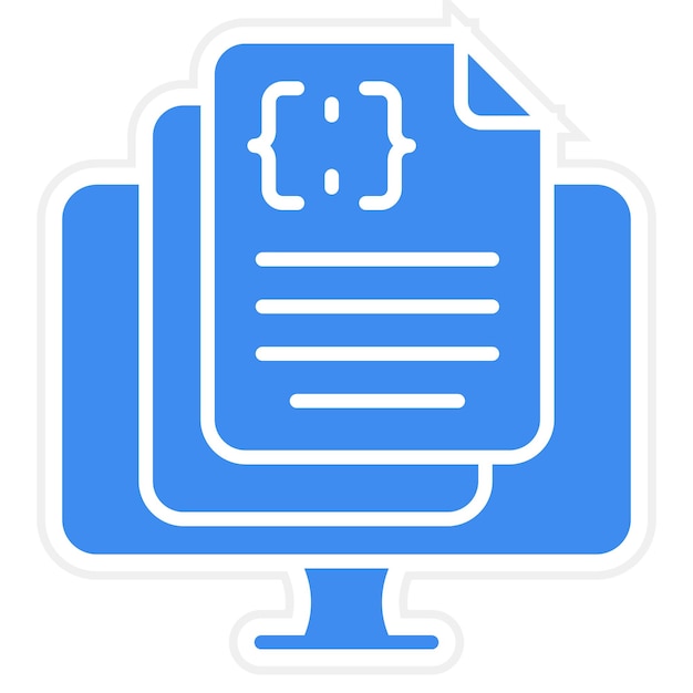 Programming Notes icon vector image Can be used for Computer Programming