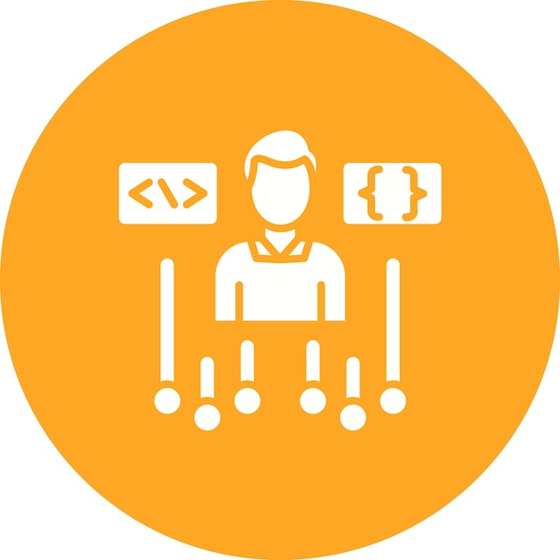 Programming Skills icon vector image Can be used for No Code